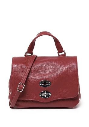Zanellato leather tote bag - Red