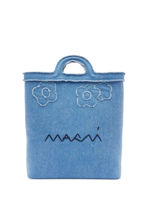 Marni denim tote bag - Blue