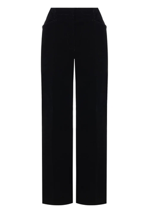 TOM FORD velvet bootcut tailored trousers - Black
