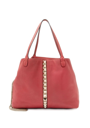 Valentino Garavani Pre-Owned rock-stud tote bag - Red