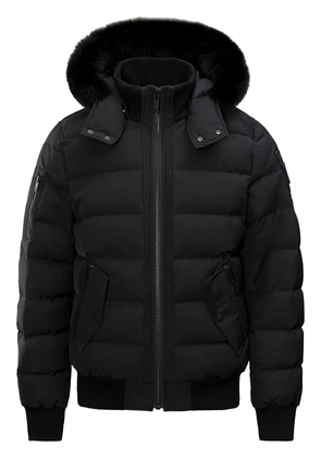 Moose Knuckles Ladriere hooded padded jacket - Black