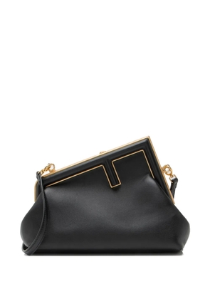 Fendi Pre-Owned small lambskin shoulder bag - Black