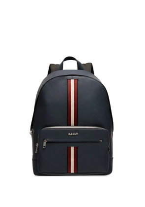 Bally ribbon-detail leather backpack - Blue