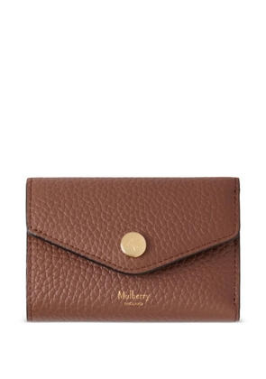 Mulberry logo-print wallet - Brown
