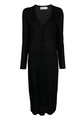 Tory Burch V-neck knitted dress - Black