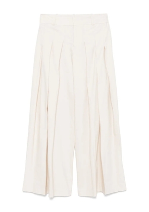 alice + olivia Simon wide-leg trousers - Neutrals