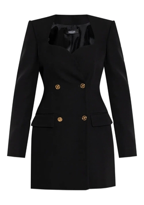 Versace double-breasted blazer dress - Black