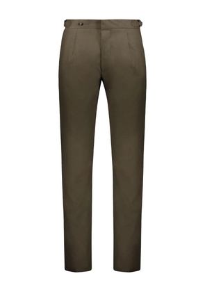 Moorer pleated trousers - Green