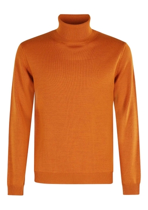 Roberto Collina turtleneck sweater - Orange