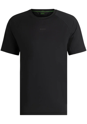 BOSS reflective-detail T-shirt - Black
