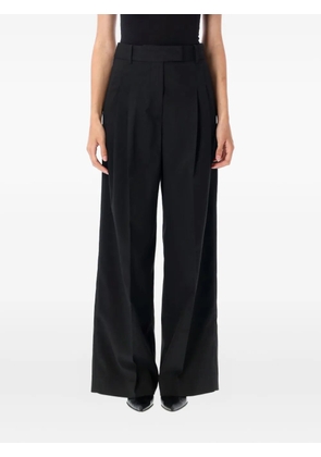 By Malene Birger Cymbara pleat-detailed trousers - Black