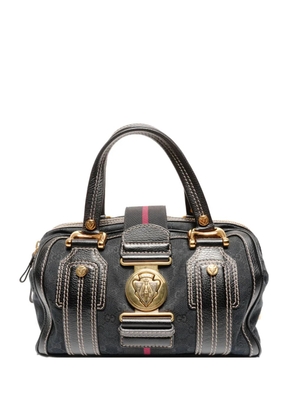 Gucci Pre-Owned 2000-2015 Hysteria boston tote bag - Black