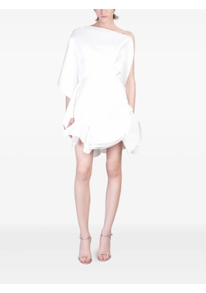 Del Core one-shoulder dress - White