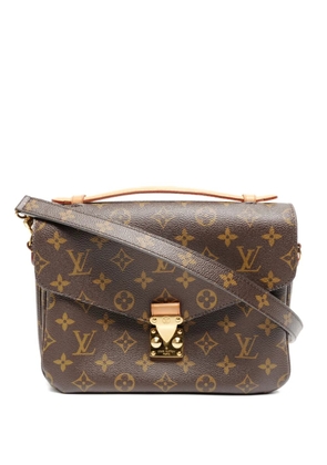 Louis Vuitton Pre-Owned 2016 Metis MM Monogram shoulder bag - Brown