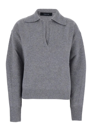 Federica Tosi polo-neck sweater - Grey