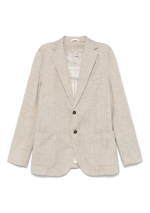 Circolo 1901 houndstooth blazer - Neutrals