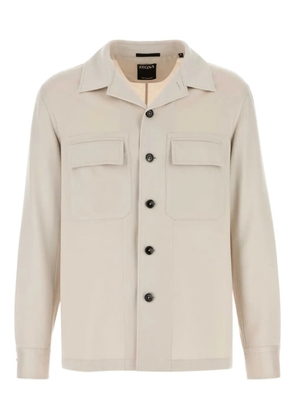 Zegna Oasi pocket shirt - Neutrals