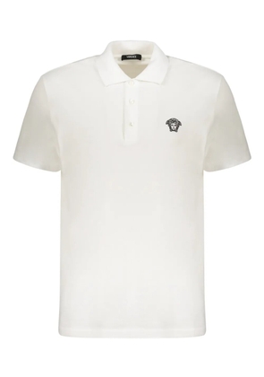 Versace cotton polo shirt - White