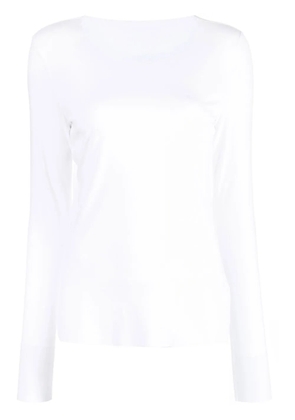 Wolford Aurora crew-neck top - White