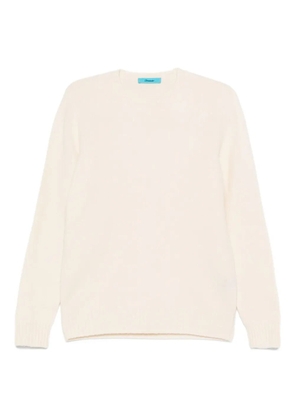 Drumohr lambs wool crew-neck sweater - Neutrals
