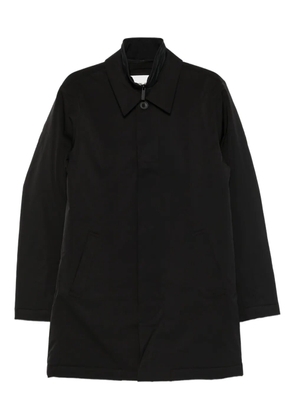 NN07 Blake button down raincoat - Black