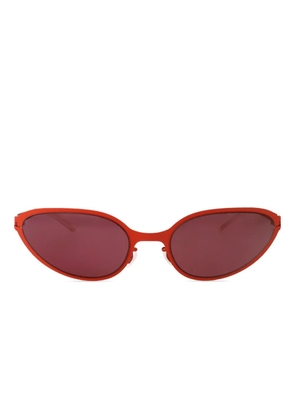 Mykita Bear oval-frame sunglasses - Red