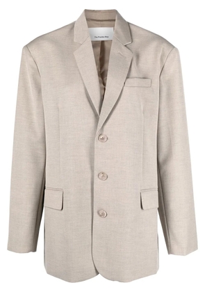 The Frankie Shop Gelso oversized blazer - Neutrals