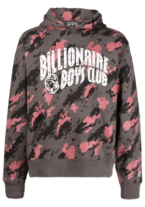 Billionaire Boys Club Astro-logo camouflage-print hoodie - Grey