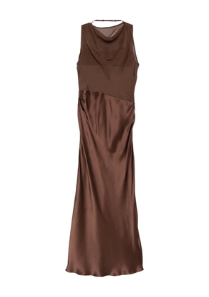 SIR. Luca gown dress - Brown