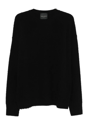 Roberto Collina crew-neck merino-wool sweater - Black