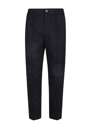 A.P.C. elastic-waist cotton trousers - Blue