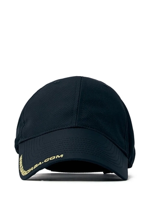 Balenciaga logo-embroidery cap - Black