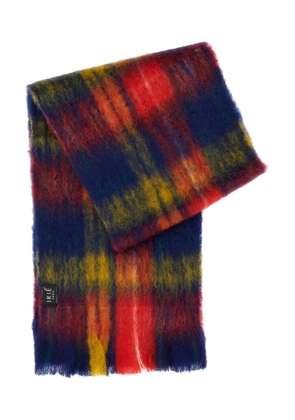 Irie' plaid-pattern scarf - Red