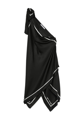 Alexander Wang one-shoulder mini dress - Black