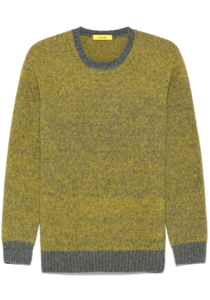 Drumohr mélange-effect sweater - Yellow