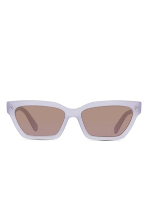 Stella McCartney Eyewear rectangle-frame sunglasses - Purple