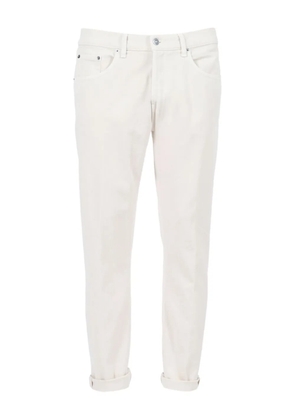 DONDUP KIDS Tcon cuffed jeans - White