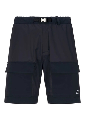 K-Way logo-patch shorts - Blue