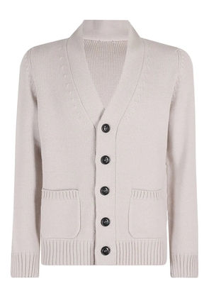 Drumohr merino wool cardigan - Neutrals