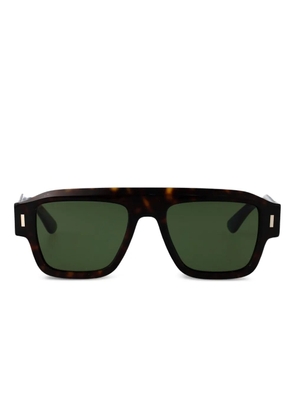 Calvin Klein tortoiseshell-pattern sunglasses - Brown