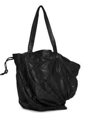 Discord Yohji Yamamoto Gathered tote bag - Black