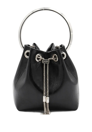 Jimmy Choo Bon Bon ring-top bag - Black