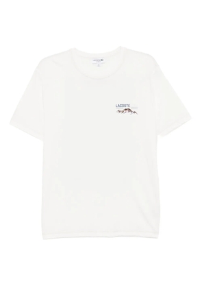 Lacoste printed jersey T-shirt - White