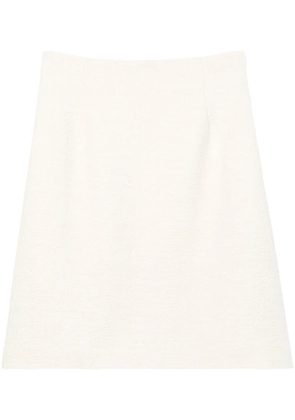 St. John textured tweed skirt - White