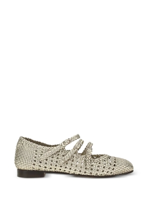 Carel Paris Ariana woven ballet flats - Gold