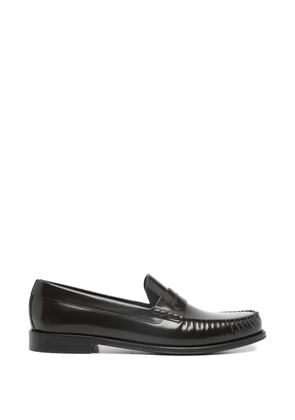 TOM FORD penny-detail flat shoes - Brown