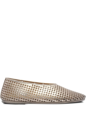 Marsèll pointed-toe ballerina shoes - Gold