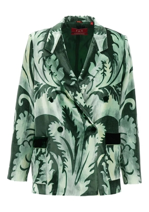 F.R.S For Restless Sleepers paisley-pattern blazer - Green