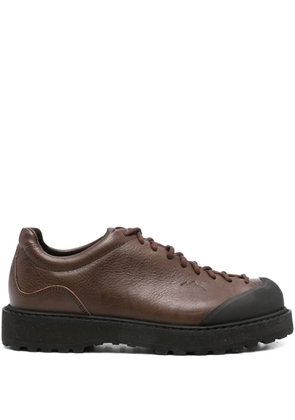 Diemme Ampezzo leather lace-up sneakers - Brown