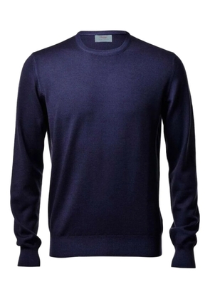 Vengera wool crew-neck sweater - Blue